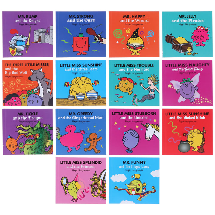 Mr. Men Little Miss Magic Collection by Roger Hargreaves 14 Magical Stories Box Set - Ages 3+ - Paperback