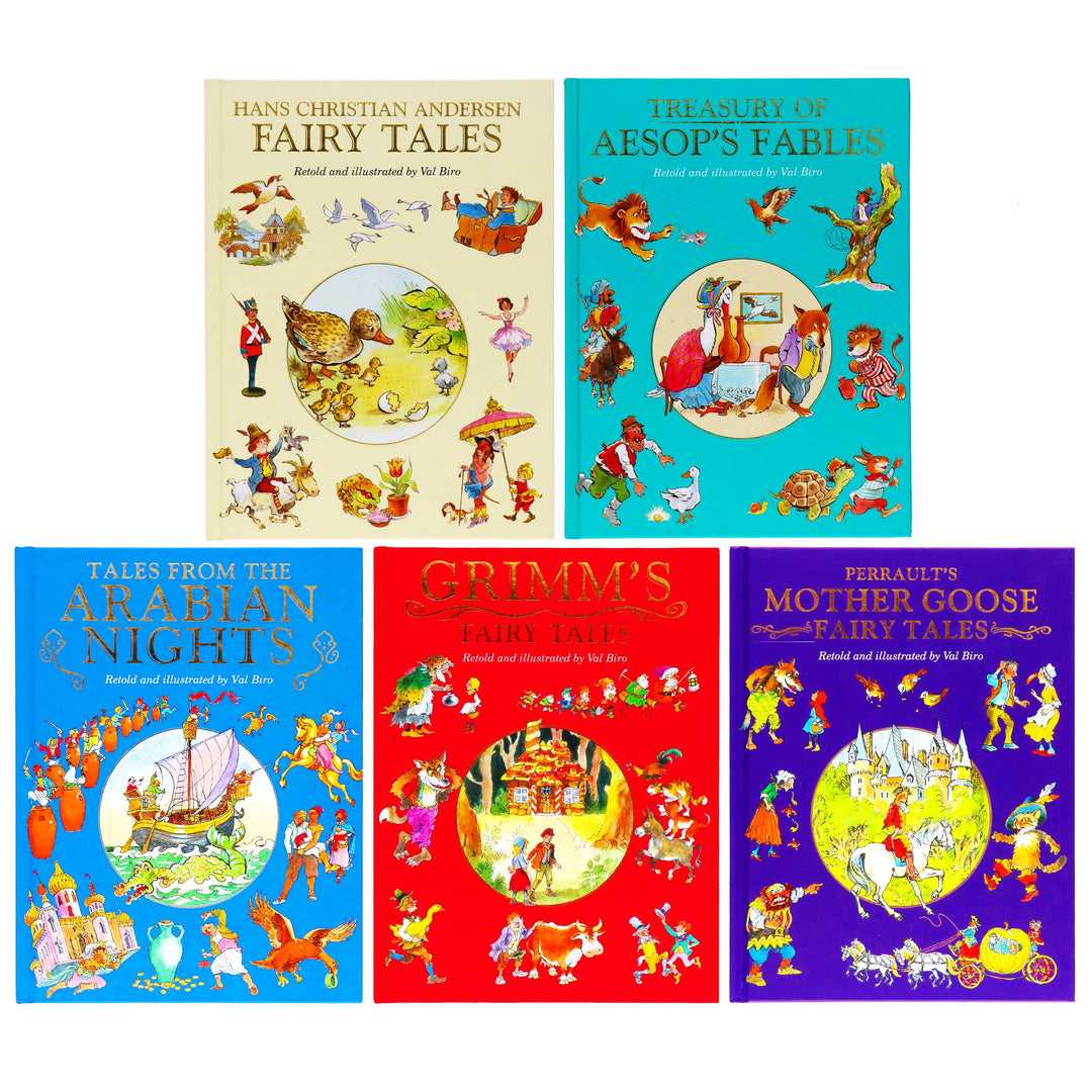 Fairy Tale Treasuries Series by Val Biro 5 Books Collection Set - Ages 4+ - Hardback