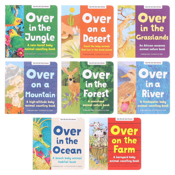 Our World, Our Home Little Library Collection by Marianne Berkes 8 Books Box Set - Ages 3+ - Board Book