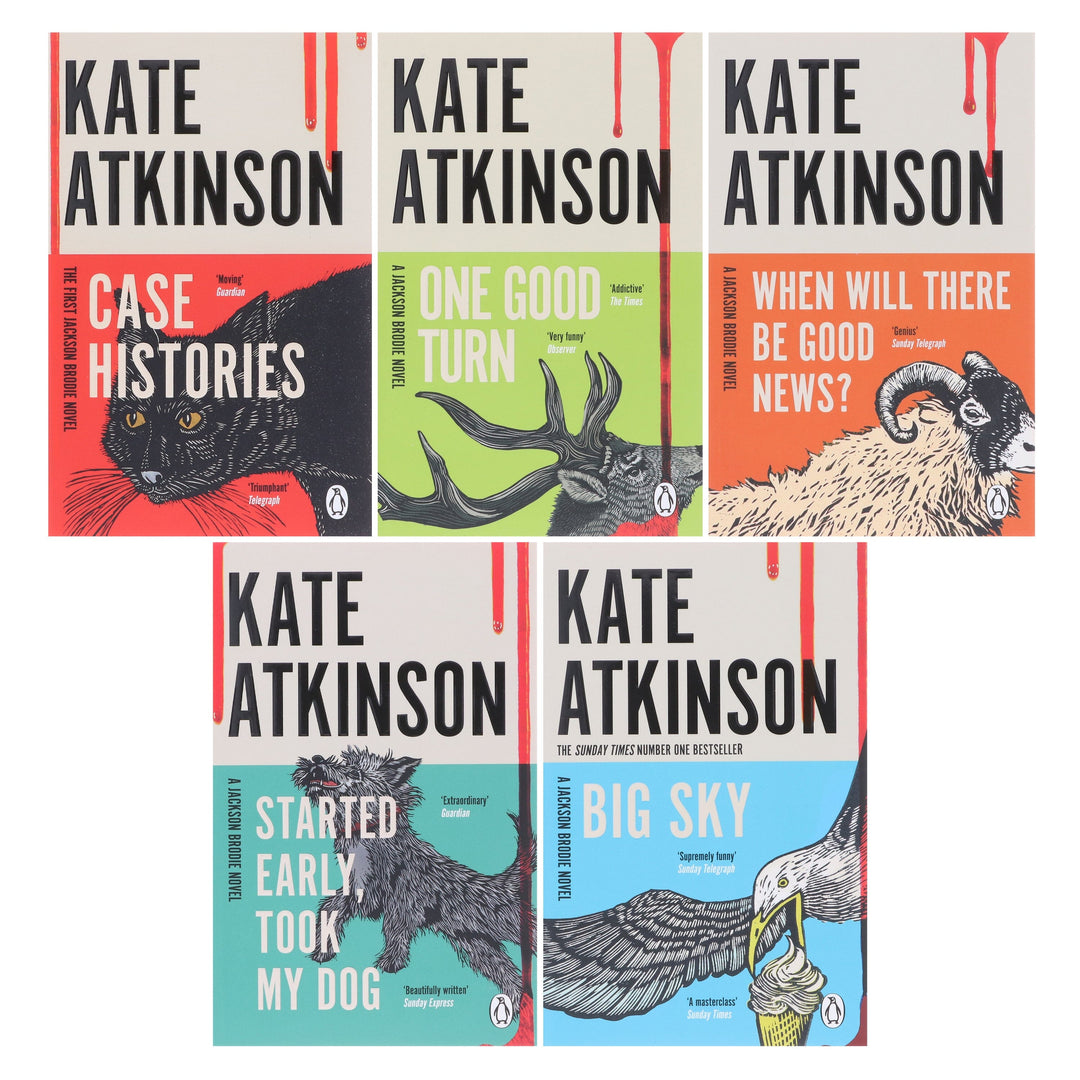 Jackson Brodie Series by Kate Atkinson 5 Books Collection Set - Fiction - Paperback
