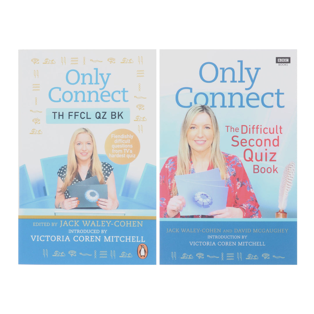 Only Connect: The Official Quiz Book & The Difficult Second Quiz Book By Jack Waley-Cohen & David McGaughey - Non Fiction - Paperback