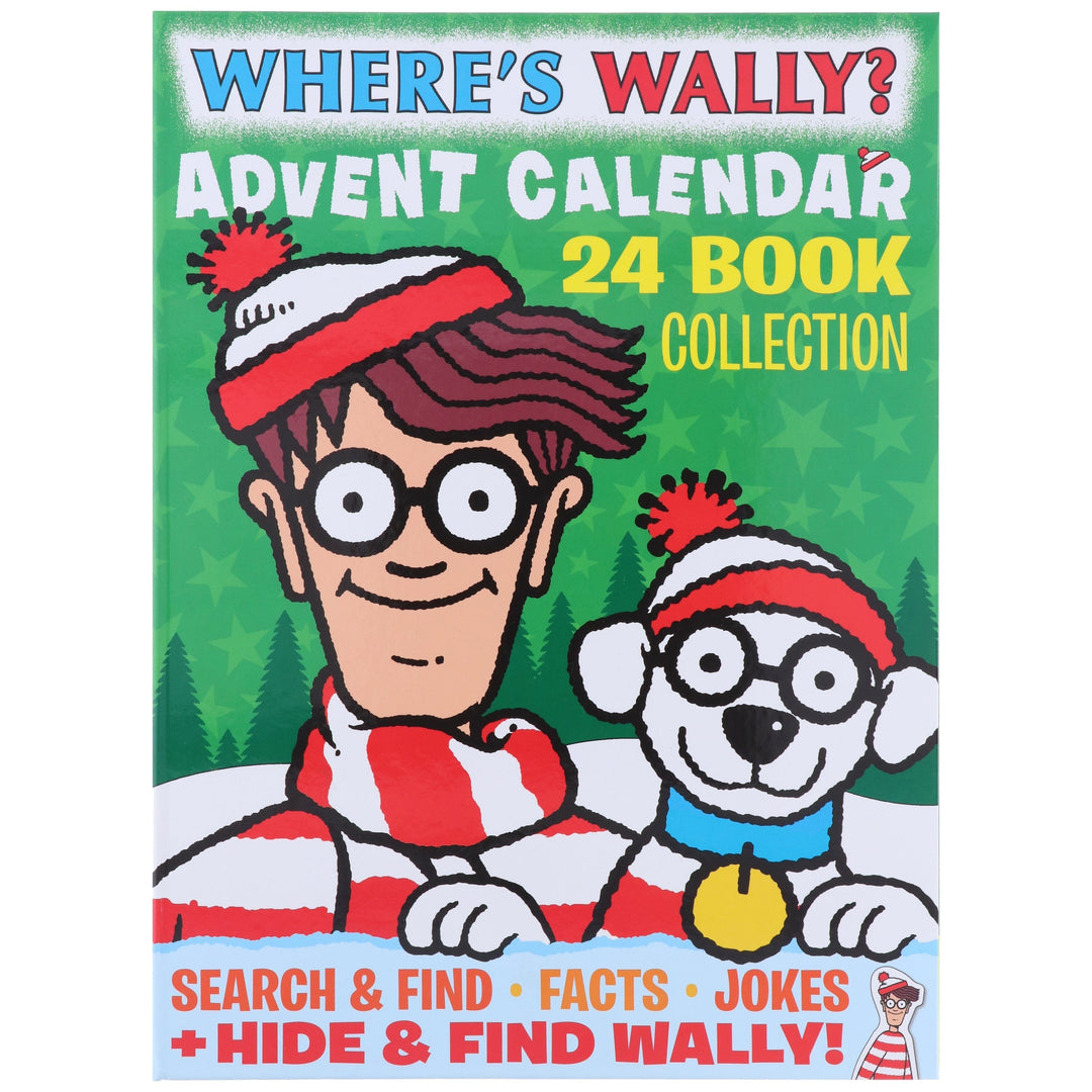 Where's Wally? Advent Calendar 24 Book Collection by Martin Handford - Ages 5+ - Paperback