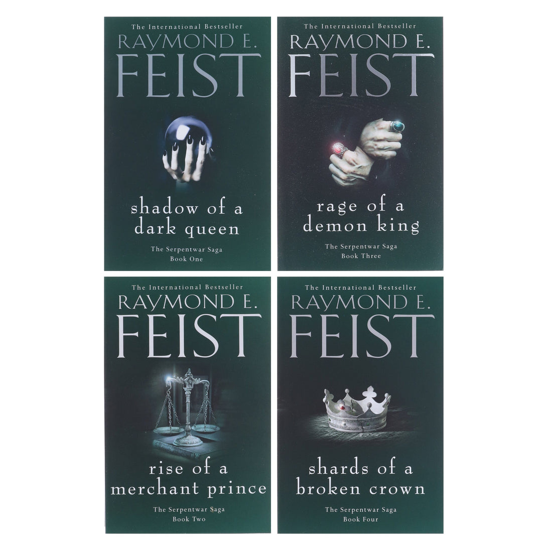 Riftwar Cycle: The Serpentwar Saga Series By Raymond E. Feist 4 Books Collection Set - Fiction - Paperback