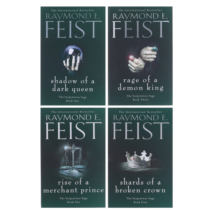 Riftwar Cycle: The Serpentwar Saga Series By Raymond E. Feist 4 Books Collection Set - Fiction - Paperback