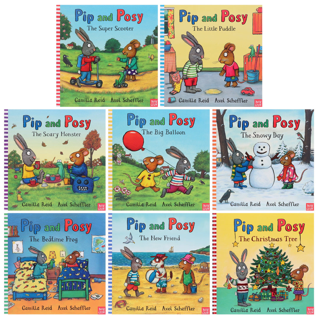 Pip and Posy by Axel Scheffler & Camilla Reid 8 Books Collection Set - Ages 2+ - Paperback 0-5 Nosy Crow Ltd