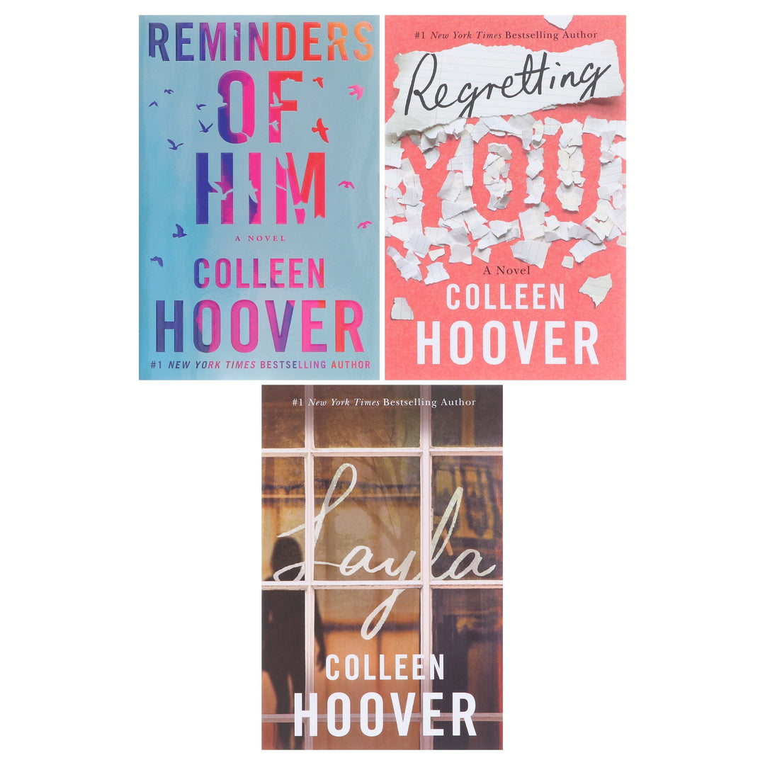 Colleen Hoover Novels (Reminders of Him, Regretting You & Layla) 3 Books Collection Set - Fiction - Paperback