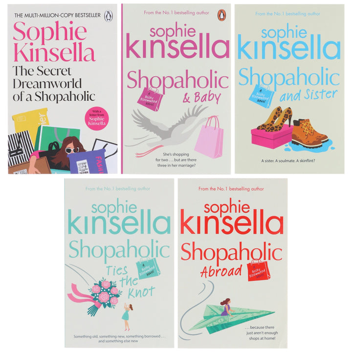 Shopaholic Series by Sophie Kinsella 5 Books Collection Set (A Becky Bloomwood Novel) - Fiction - Paperback