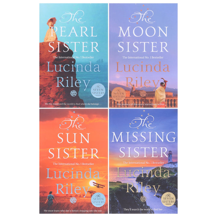 The Seven Sisters Series By Lucinda Riley 4 Books Collection Set - Fiction - Paperback