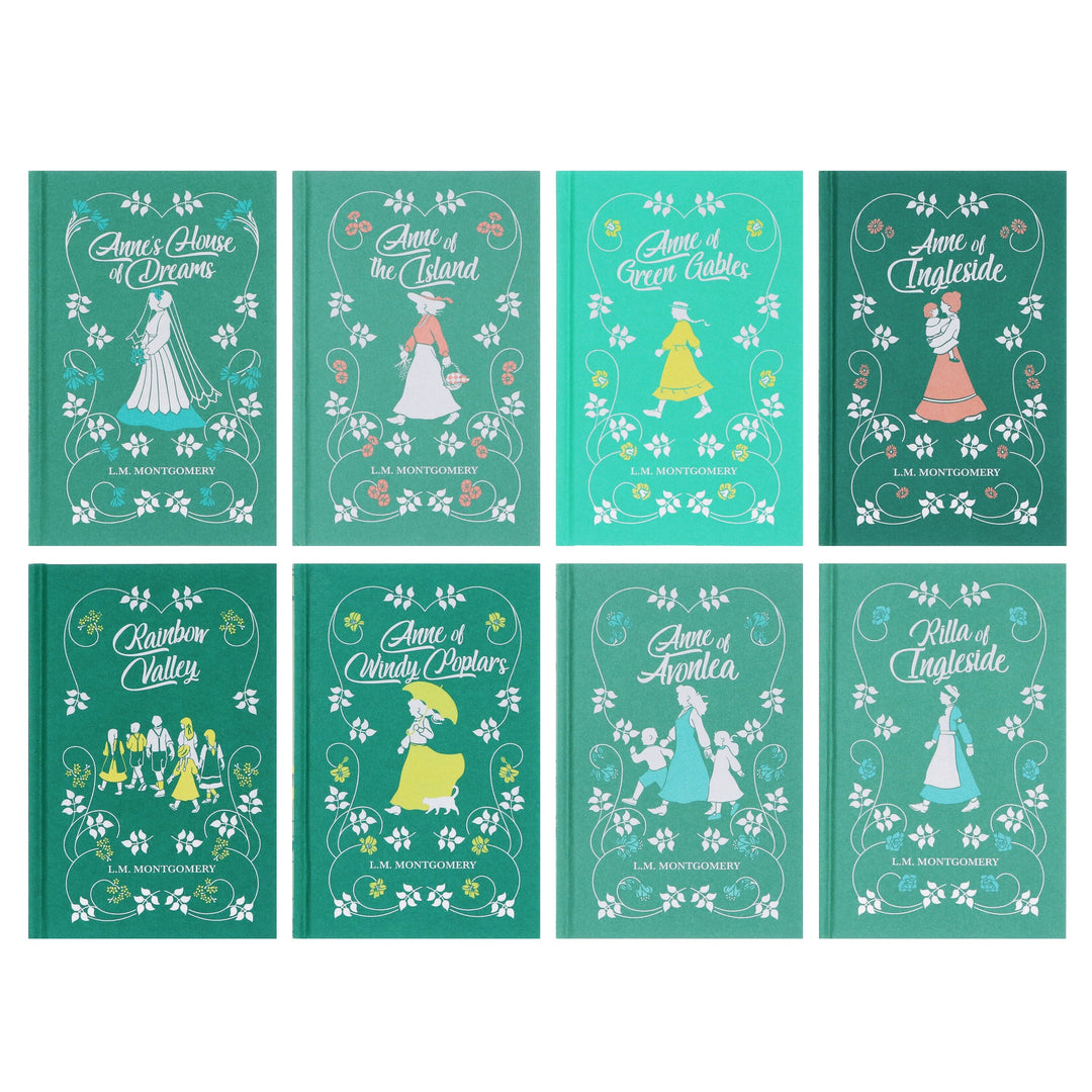 Anne of Green Gables By L. M. Montgomery 8 Books Deluxe Box Set - Ages 9-14 - Hardback