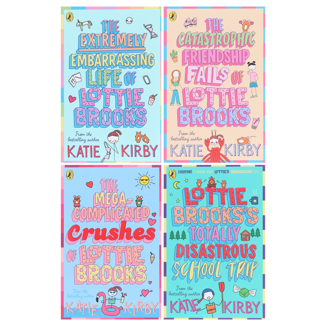 Lottie Brooks Series By Katie Kirby 4 Books Collection Set - Ages 9-12 - Paperback