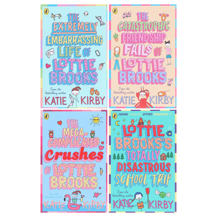 Lottie Brooks Series By Katie Kirby 4 Books Collection Set - Ages 9-12 - Paperback