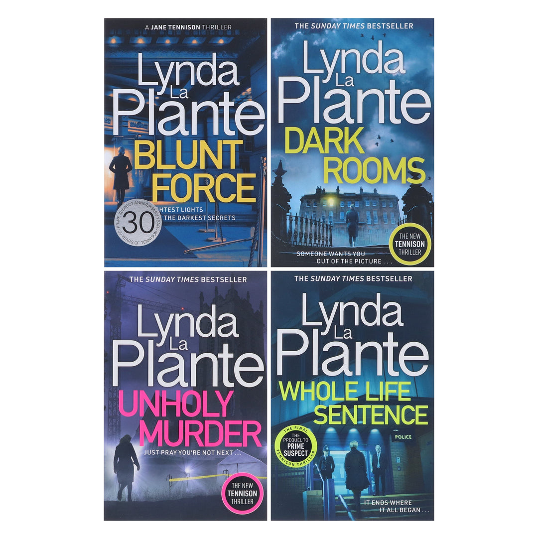 Jane Tennison Thrillers (Book 6-9) By Lynda La Plante 4 Books Collection Set - Fiction - Paperback