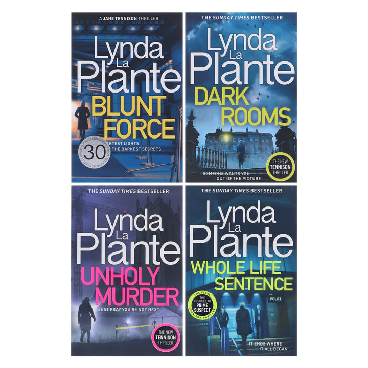 Jane Tennison Thrillers (Book 6-9) By Lynda La Plante 4 Books Collection Set - Fiction - Paperback