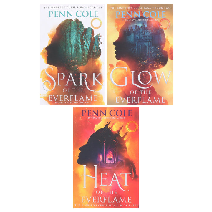 The Kindred's Curse Saga by Penn Cole 3 Books Collection Set - Fiction - Paperback