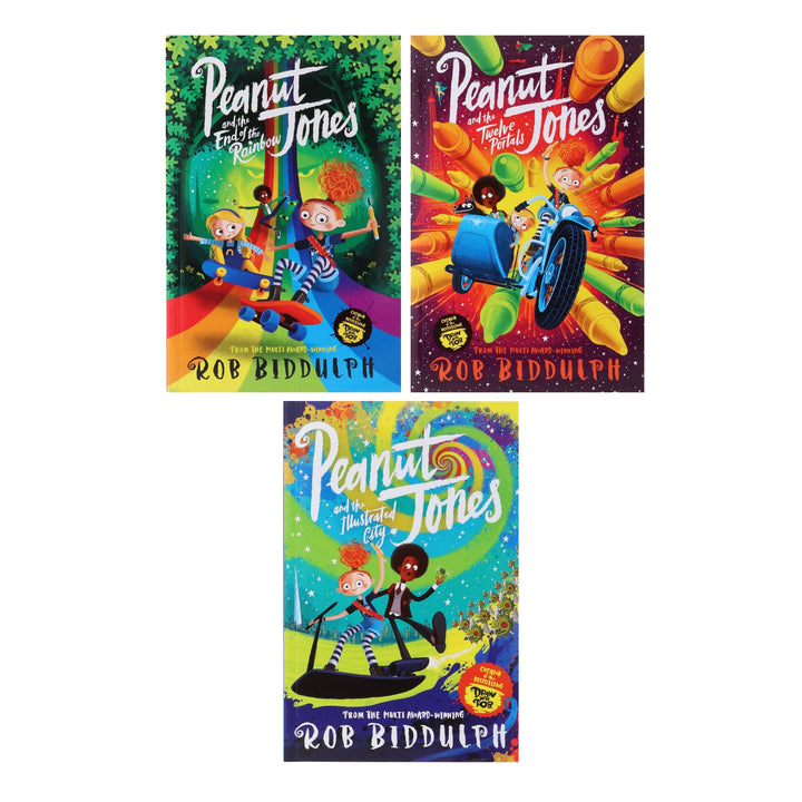 Peanut Jones Series By Rob Biddulph 3 Books Collection Set - Ages 8-11 - Paperback