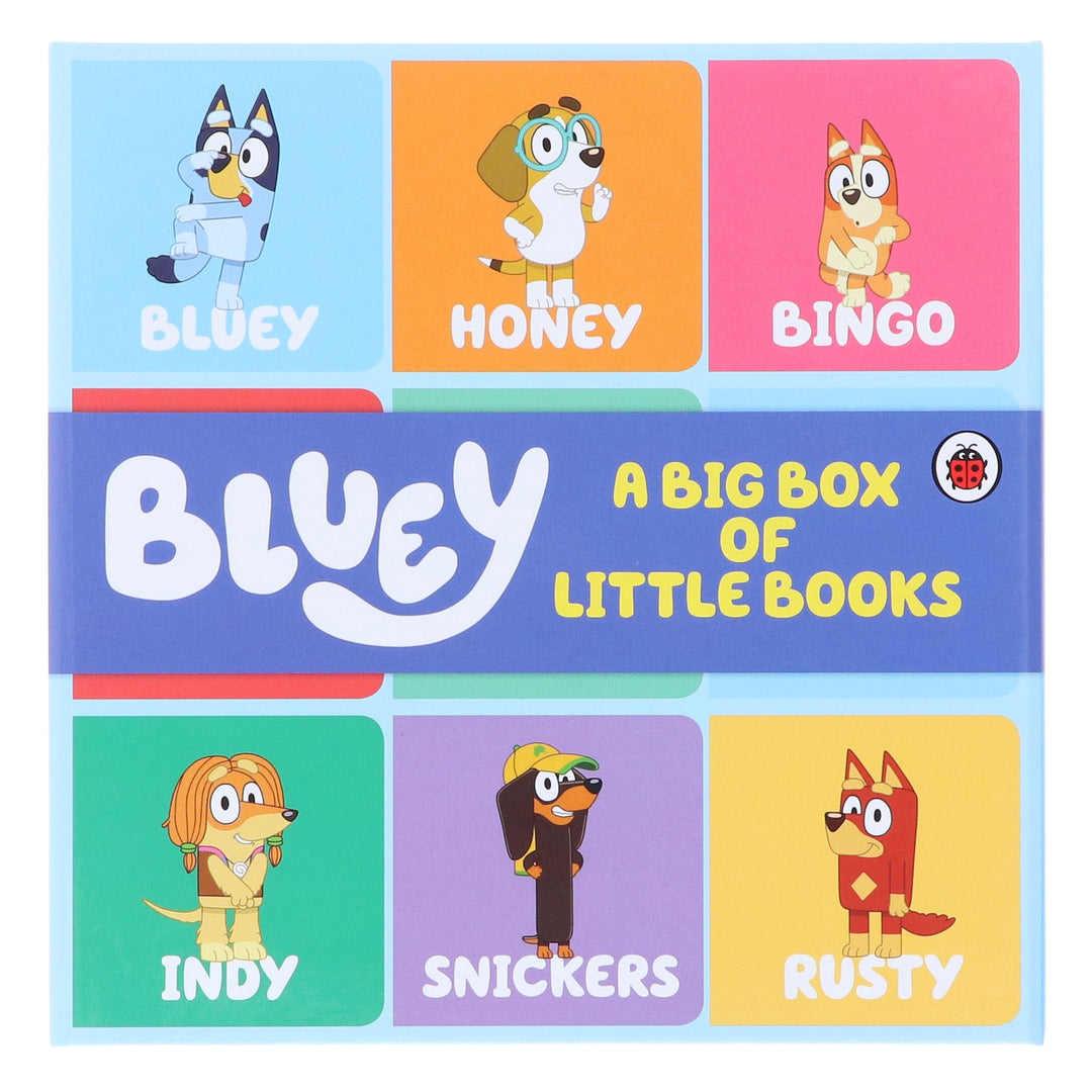 Bluey: Big Box of Little Books 9 Mini Books Box Set - Ages 3+ - Board Book