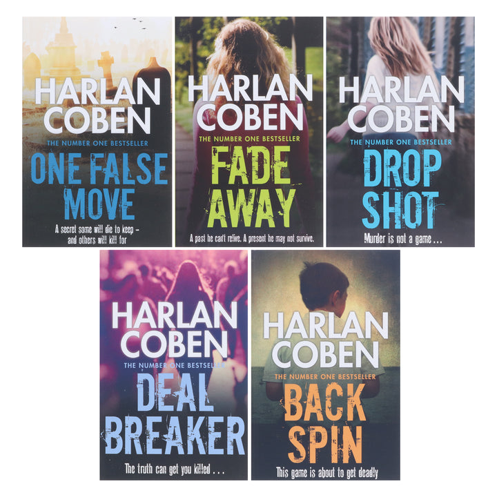 Myron Bolitar Series 1 to 5 Collection 5 Books Set By Harlan Coben - Fiction - Paperback