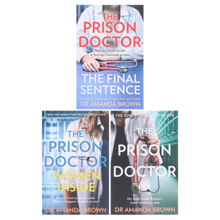 The Prison Doctor Series By Dr Amanda Brown 3 Books Collection Set - Fiction - Paperback Fiction HarperCollins Publishers