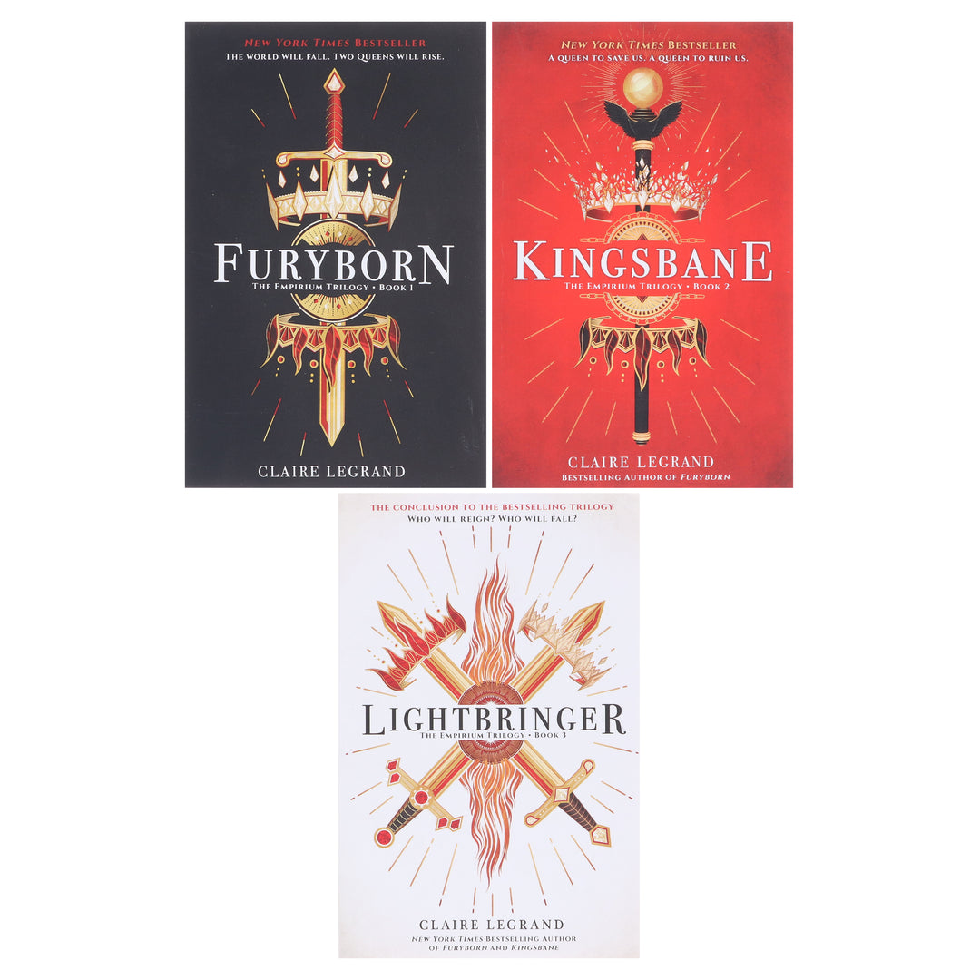 The Empirium Trilogy by Claire Legrand 3 Books Collection Set - Ages 14-18 - Paperback