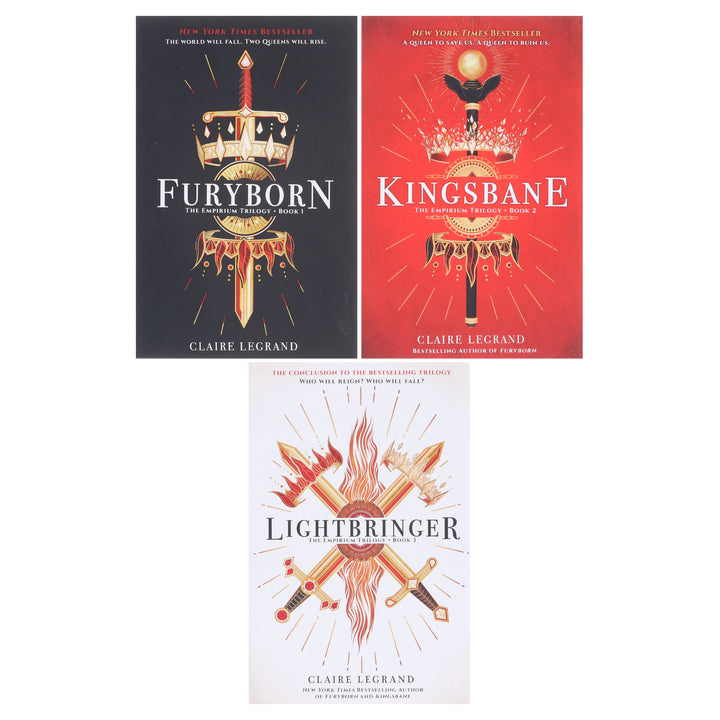 The Empirium Trilogy by Claire Legrand 3 Books Collection Set - Ages 14-18 - Paperback