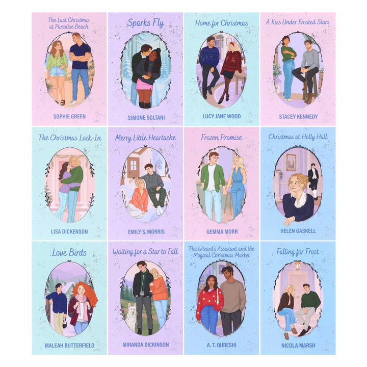 Kissed by Christmas: A 24 day Romance Advent Calendar Gift Box Set - Fiction - Paperback
