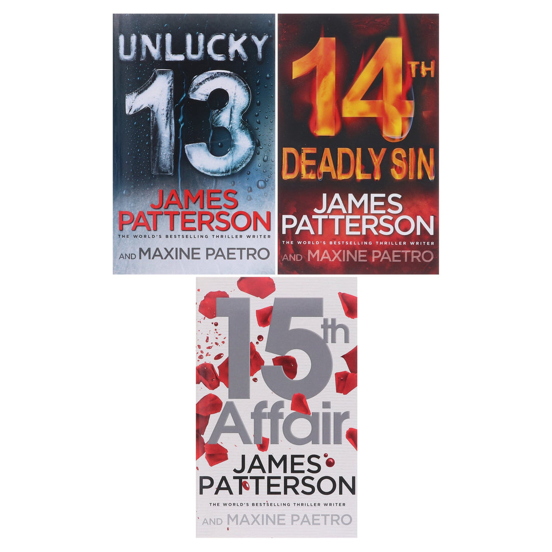 Women's Murder Club (Book 13-15) by James Patterson 3 Books Collection Set  - Fiction - Paperback