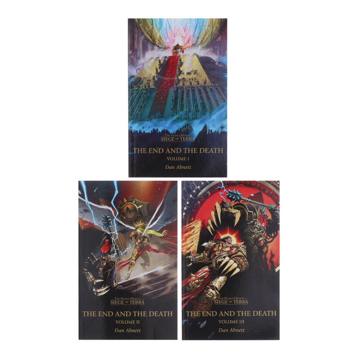 The Horus Heresy: Siege of Terra (Vol 1-3) by Dan Abnett 3 Books Collection Set - Fiction - Paperback