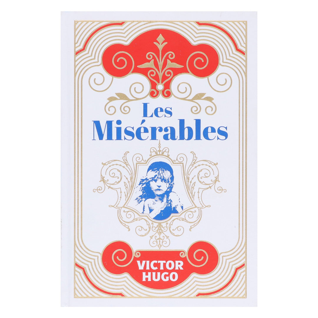 Les Miserables by Victor Hugo - Fiction - Hardback (Leather-bound Sprayed Edge)