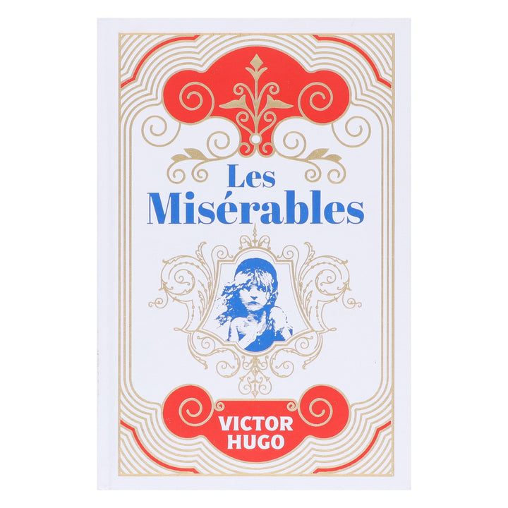 Les Miserables by Victor Hugo - Fiction - Hardback (Leather-bound Sprayed Edge)