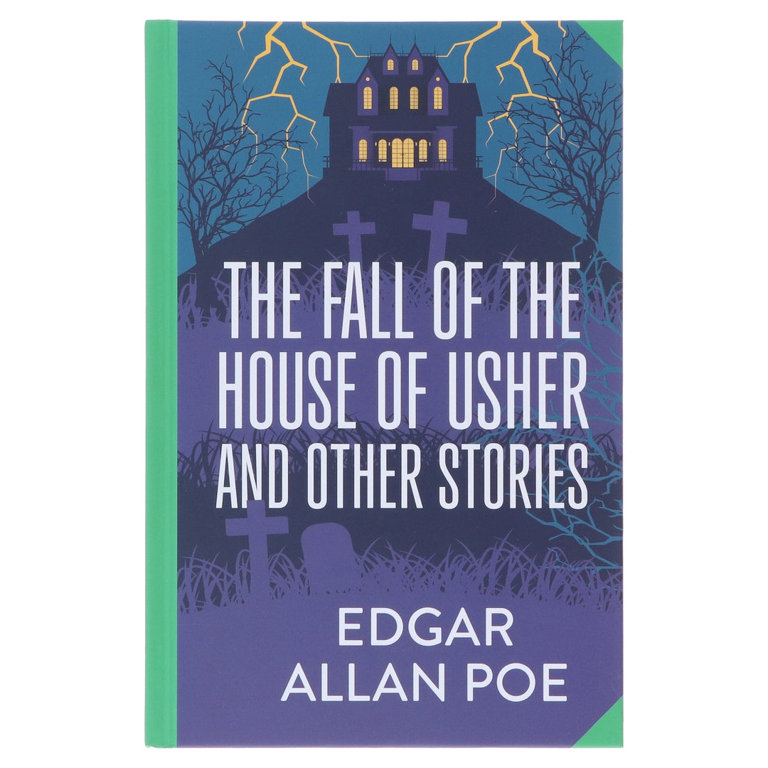 The Fall of the House of Usher & Other Stories by Edgar Allan Poe - Fiction - Sprayed Edges Hardback