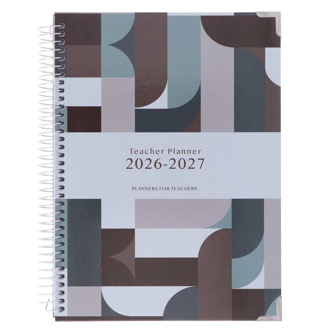 Teacher Planner 2026-2027 - Spiral Bound Hardback