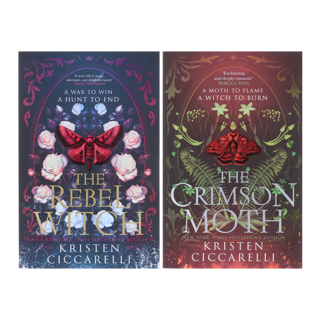 The Crimson Moth Series (Heartless Hunter) by Kristen Ciccarelli 2 Books Collection Set - Fiction - Paperback