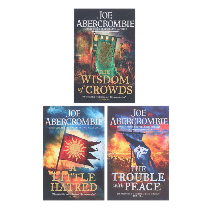 Age of Madness Trilogy by Joe Abercrombie: 3 Books Collection Set - Fiction - Paperback
