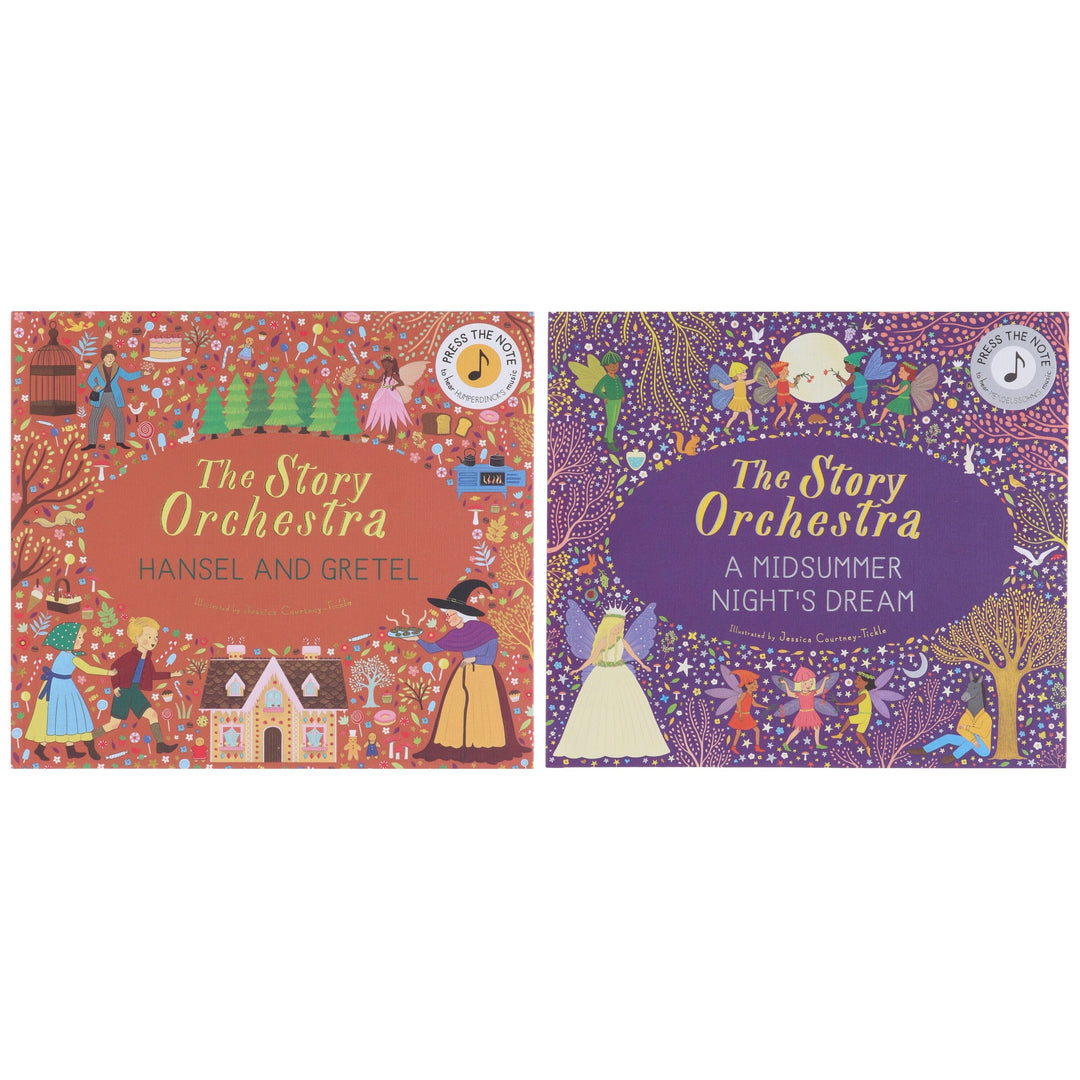 The Story Orchestra by Jessica Courtney-Tickle 2 Books Collection Set - Ages 5+ - Hardback