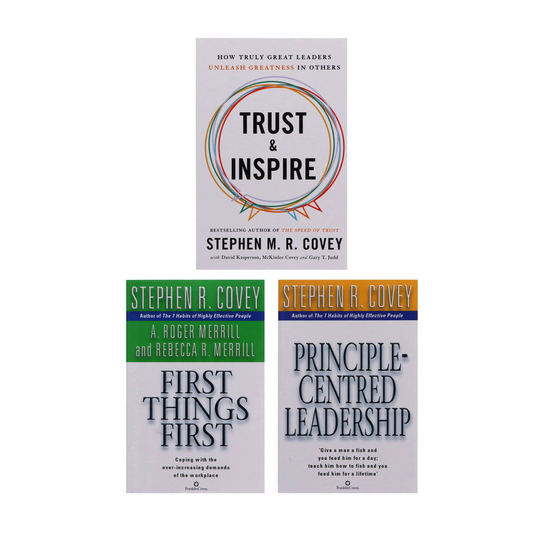 Stephen M. R. Covey 3 Books Collection Set - Non Fiction - Paperback