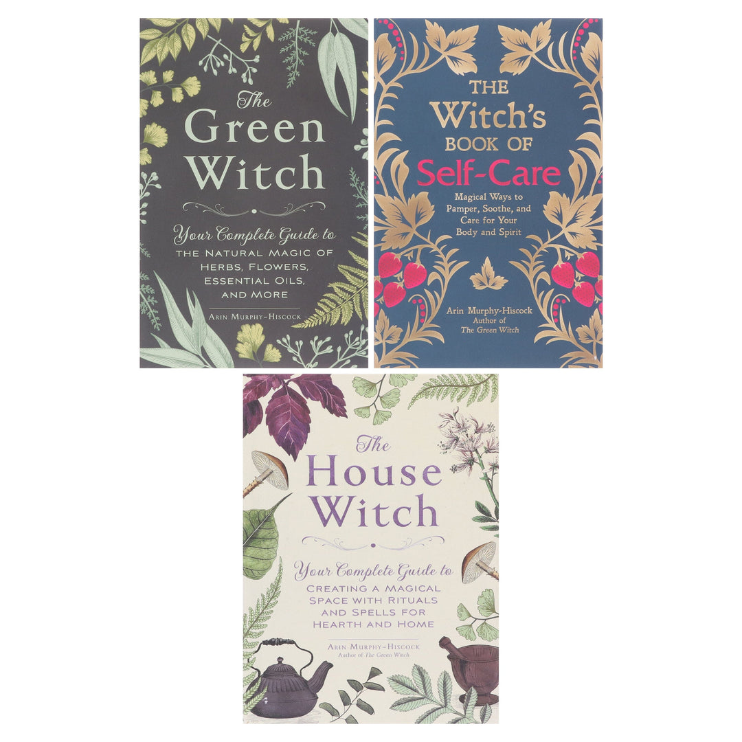Arin Murphy-Hiscock Collection (The Green Witch, The Witch's Book of Self-Care & The House Witch) 3 Books Set - Non Fiction - Paperback/Hardback