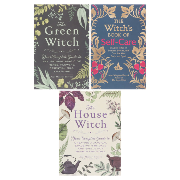 Arin Murphy-Hiscock Collection (The Green Witch, The Witch's Book of Self-Care & The House Witch) 3 Books Set - Non Fiction - Paperback/Hardback