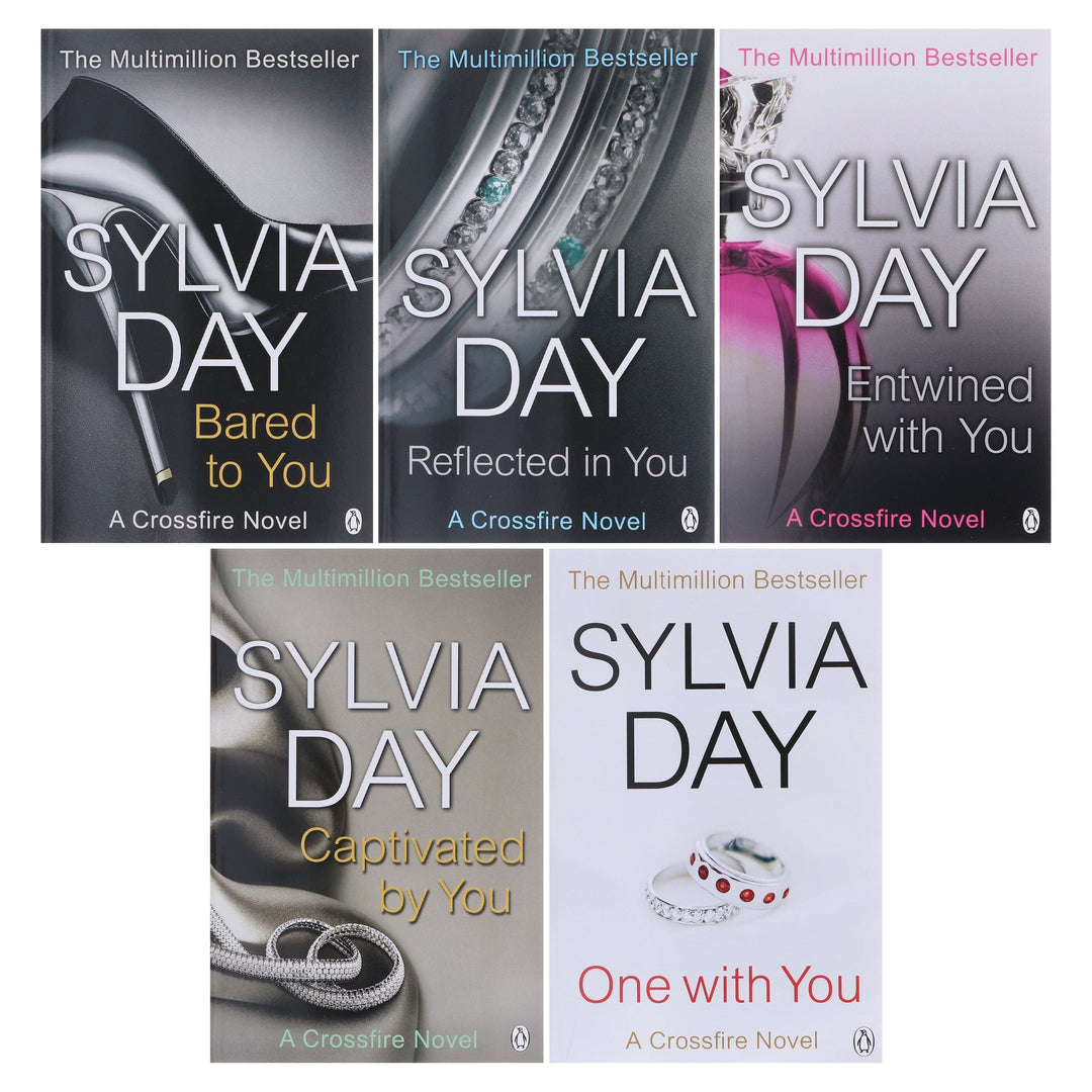 Crossfire Series by Sylvia Day 5 Books Collection Set - Fiction - Paperback