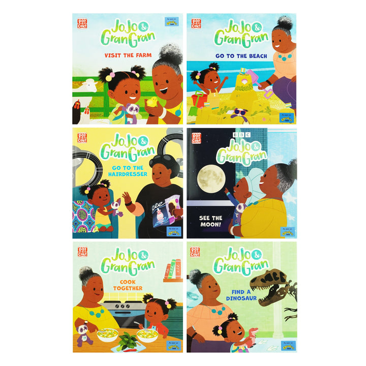JoJo & Gran Gran Collection 6 Books Set by Pat-a-Cake - Ages 3+ - Paperback