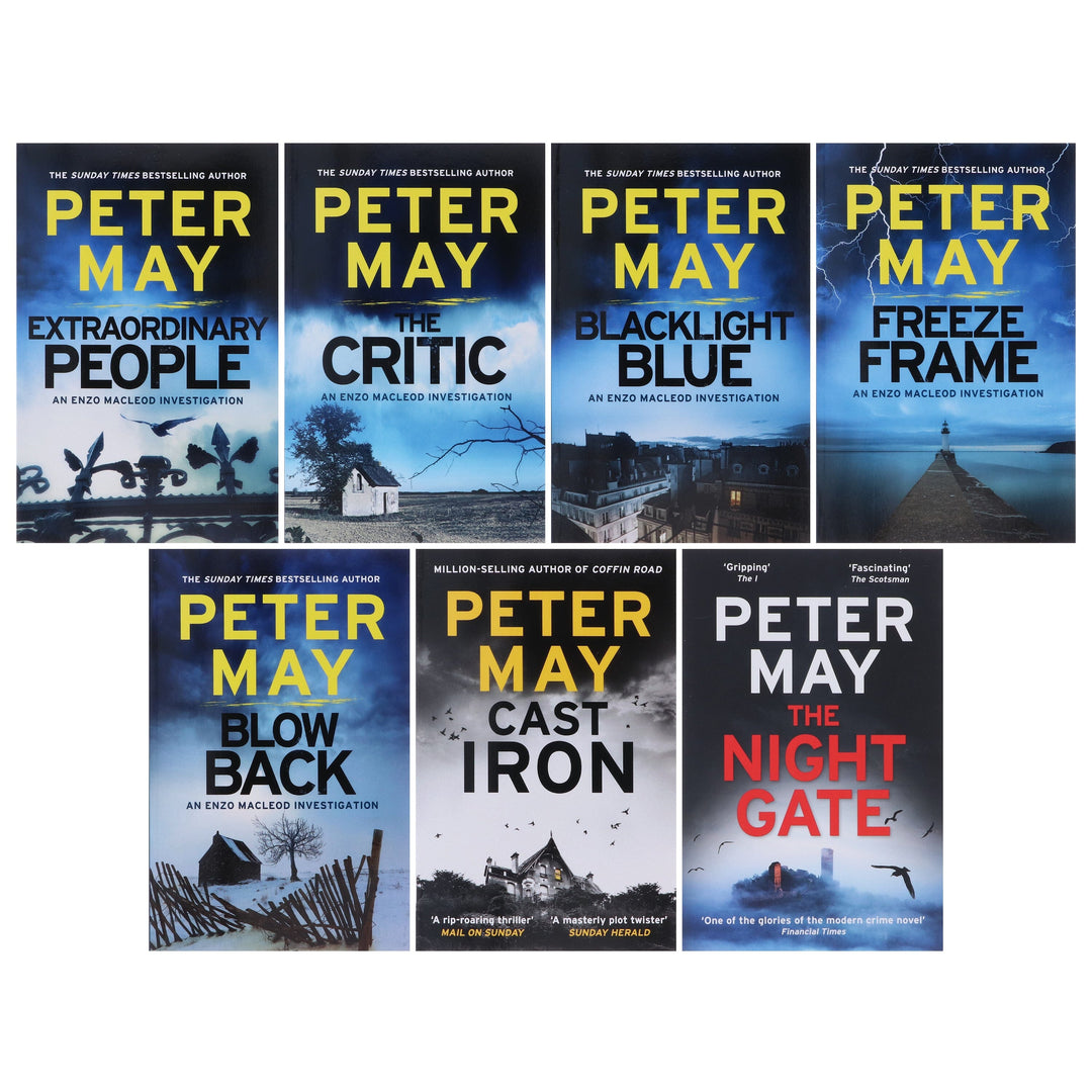 An Enzo Macleod Investigations (Enzo Files) by Peter May: The Complete Collection 7 Books Set - Fiction - Paperback