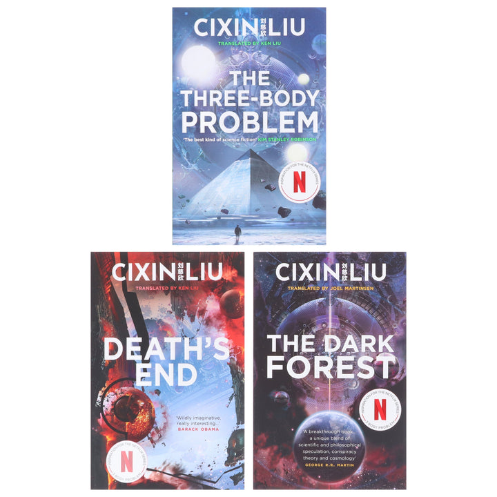 The Three Body Problem by Cixin Liu: Remembrance of Earth's Past Trilogy 3 Books Collection Set - Fiction - Paperback