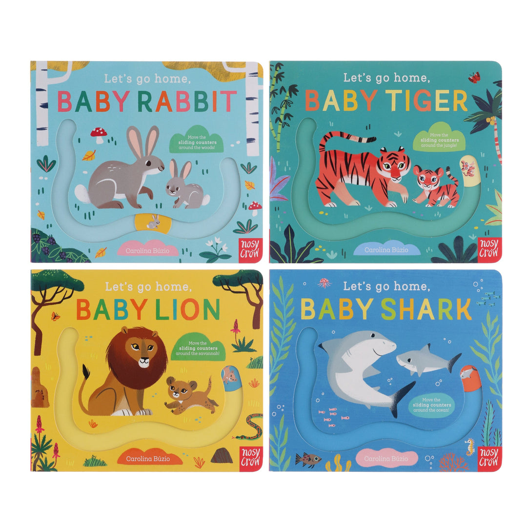 Let's Go Home Series By Carolina Buzio 4 Books Collection Set - Ages 2-5 - Board Book