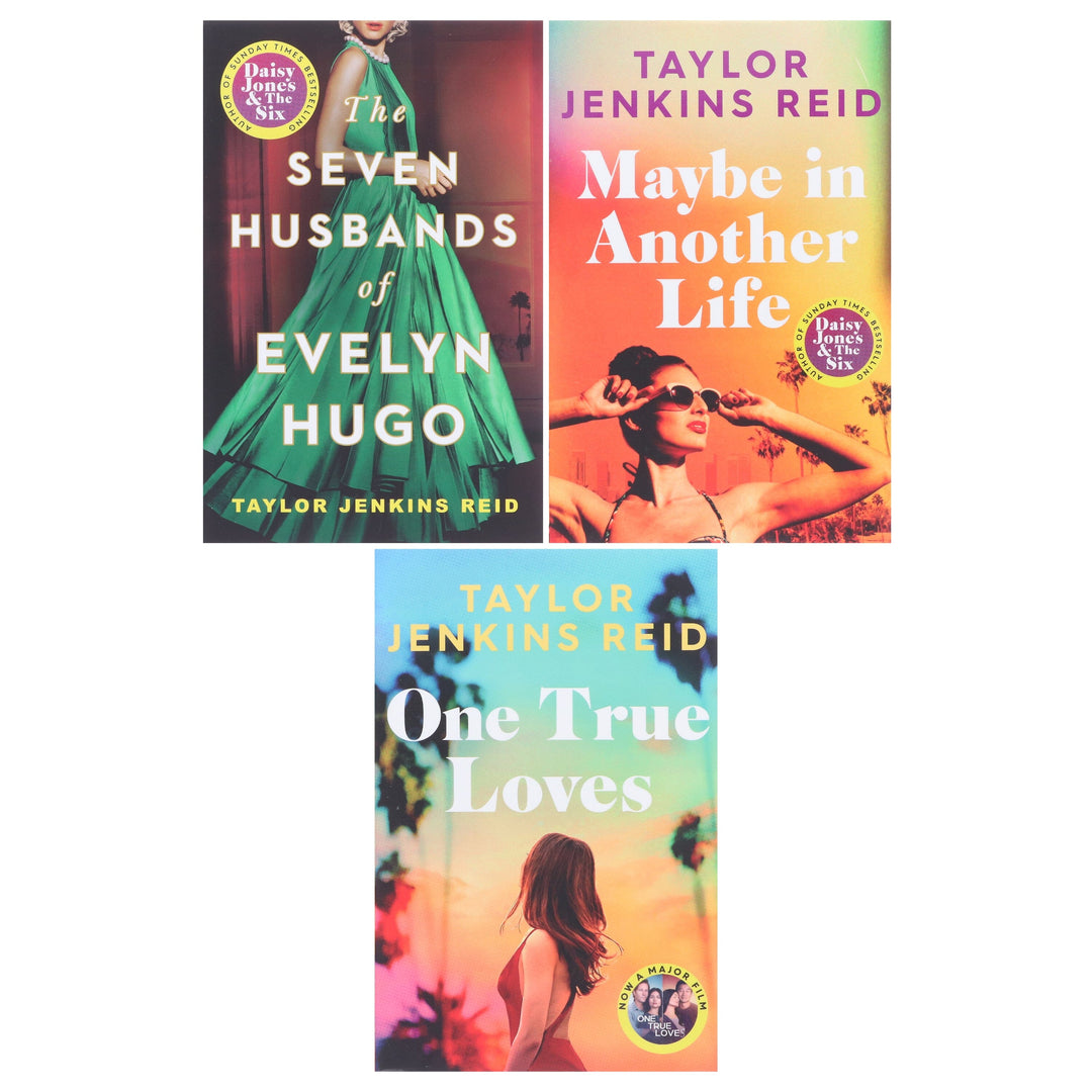 The Seven Husbands of Evelyn Hugo by Taylor Jenkins Reid 3 Books Collection Set - Fiction - Paperback