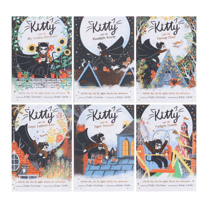 Kitty's Superhero Adventures by Paula Harrison 6 Books Collection - Ages 5+ - Paperback