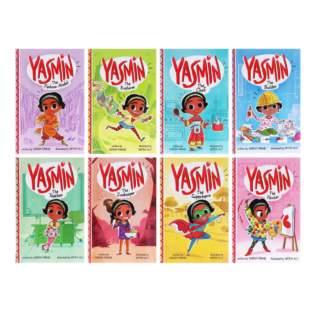 Yasmin Collection by Saadia Faruqi 8 Books Set - Ages 6-8 - Paperback
