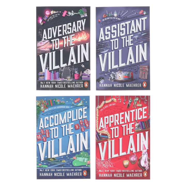 Assistant and the Villain Series By Hannah Nicole Maehrer 4 Books Collection Set - Fiction - Paperback