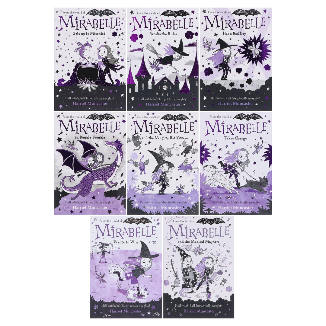 Mirabelle by Harriet Muncaster 8 Books Collection Set (Isadora Moon) - Ages 5-7 - Paperback