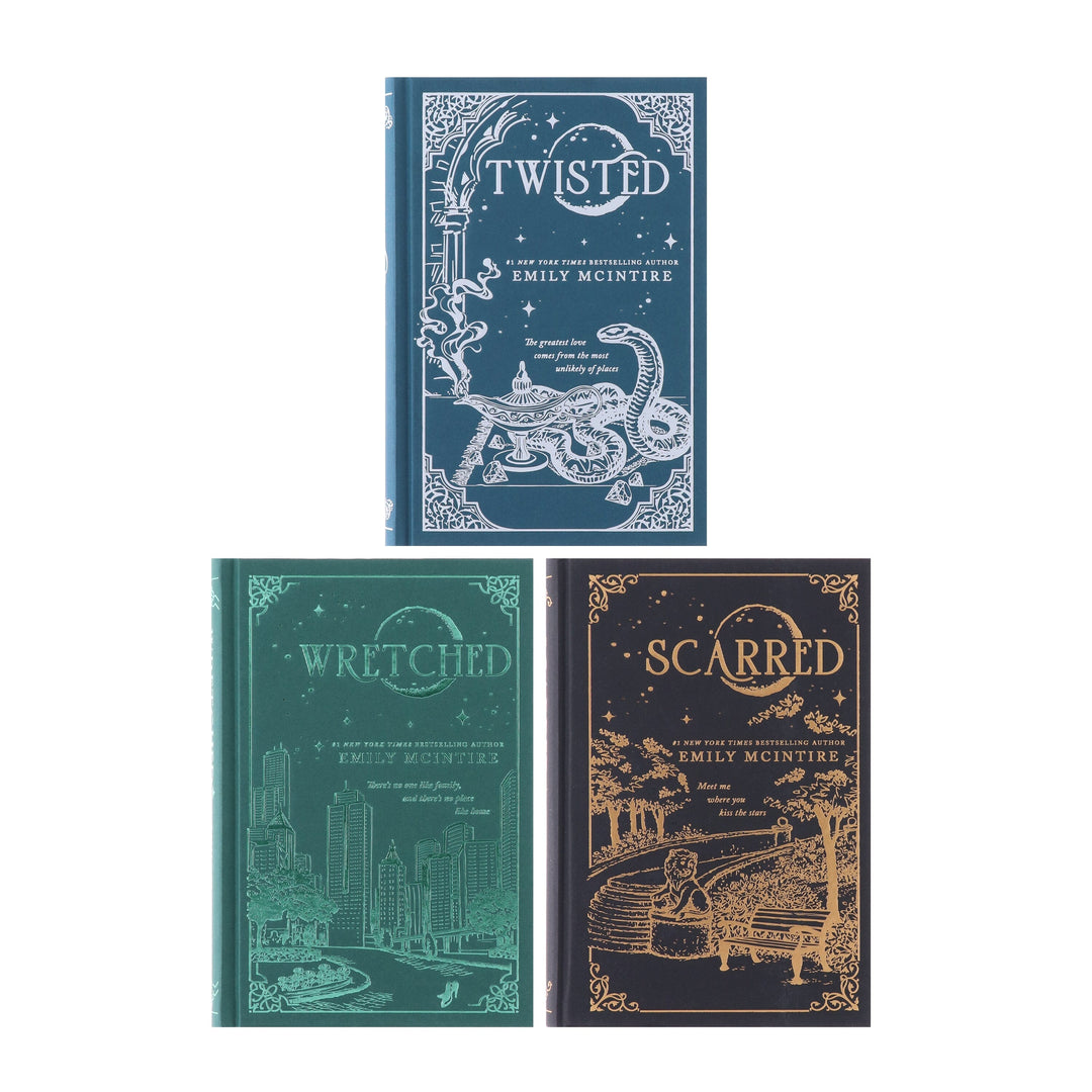Never After Series by Emily McIntire 3 Books Collector's Edition Set (Sprayed Edges) - Fiction - Hardback