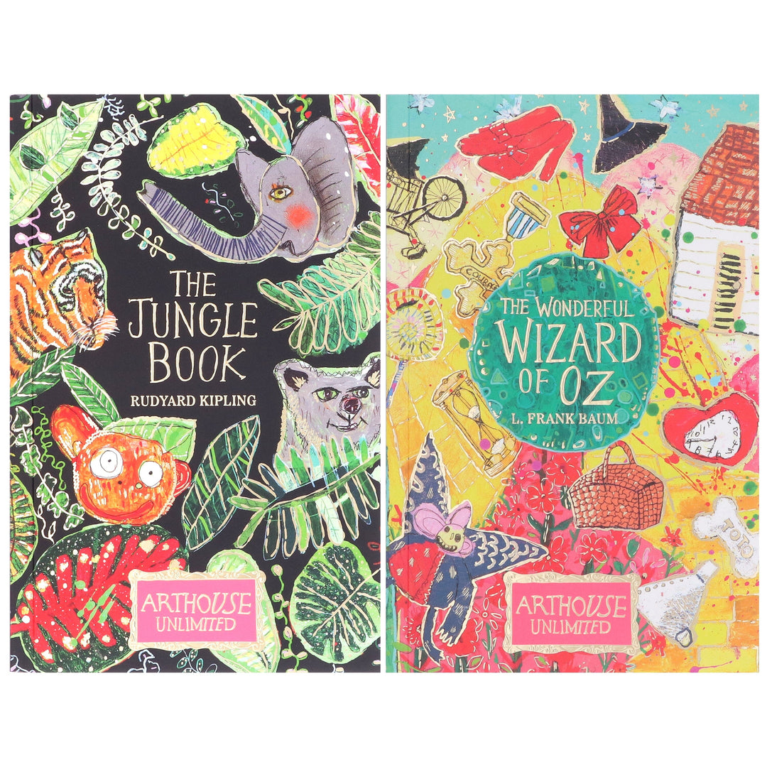 The Jungle Book & The Wonderful Wizard of Oz: ARTHOUSE Unlimited Special Edition 2 Books Collection Set - Ages 7+ - Paperback 7-9 Sweet Cherry Publishing