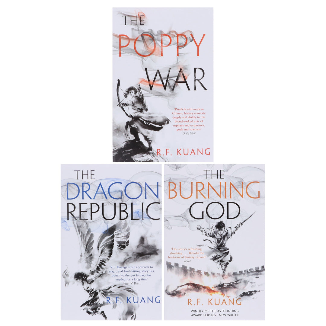 The Poppy War Series By R.F. Kuang 3 Books Collection Box Set - Fiction - Paperback